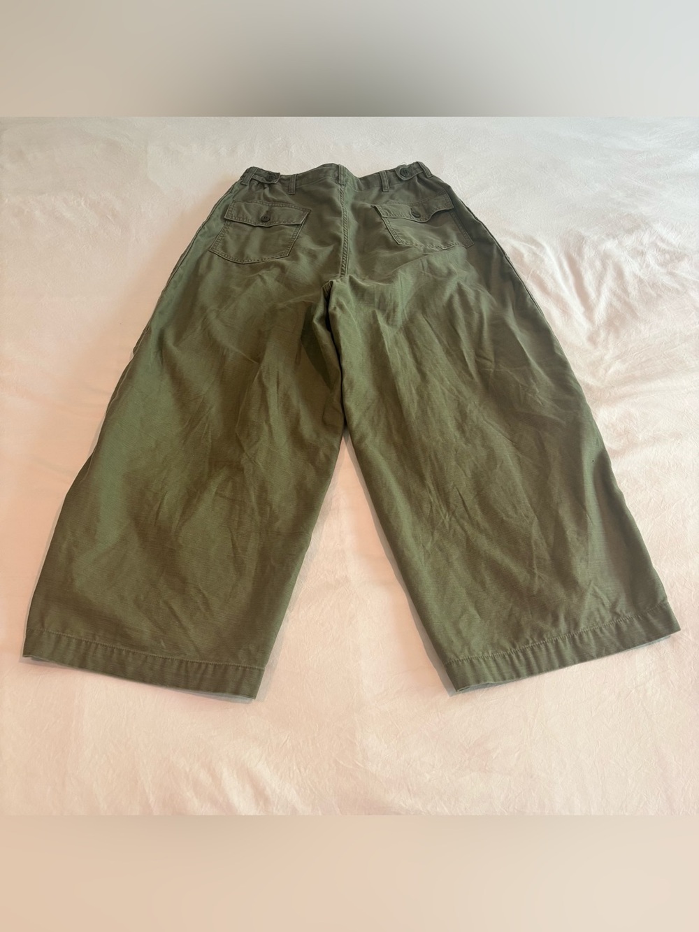 Needles HD Fatigue Pant Olive - Picture 6 of 8
